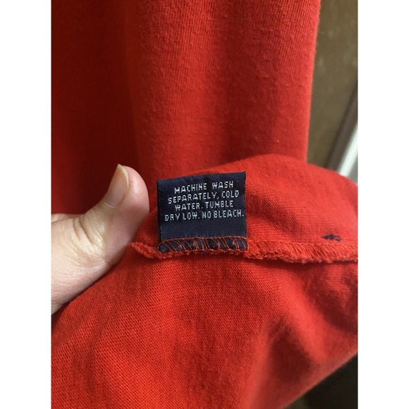 Vintage GUESS Regatta 90's Unisex Size XL Tank Top Sleeveless USA Red - Picture 11 of 14